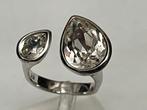 Zilveren ring Zinzi met Kristal, Met kristal, Verzenden, Zo goed als nieuw, 17 tot 18
