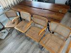 Cesca Thonet Geïnspireerde Stoelen - Riet, Ophalen, Gebruikt, Bruin, Vijf, Zes of meer stoelen