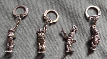 Efteling 3 metalen sleutelhangers jaren 60. beschikbaar voor biedingen