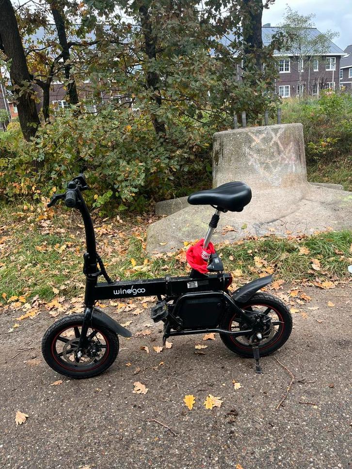 Windgoo B20 Elektrische Vouwfiets, Fietsen en Brommers, Elektrische fietsen, Gebruikt, Overige merken, Minder dan 47 cm, Minder dan 30 km per accu