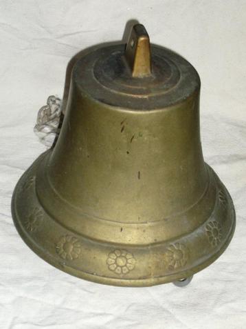 Bronzen Scheepsbel Bel / Hoogte 18,5 CM Geen Gravering beschikbaar voor biedingen