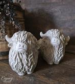 Set van 2 Schotse Hooglanders | Brynxz Kleur Taupe, Verzenden, Nieuw, Nvt, Nvt