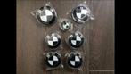 Zwart-wit BMW emblemen 45mm stuur, 68 mm velg & 74mm of 82mm, Auto-onderdelen, Ophalen of Verzenden, Nieuw, BMW