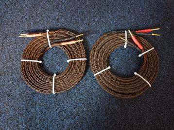 2 x 2,40 meter Kimber Kable 8PR Luidsprekerkabels beschikbaar voor biedingen