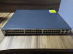 Cisco switch catalyst 3750 48 ports, Computers en Software, Netwerk switches, Ophalen of Verzenden, Gebruikt
