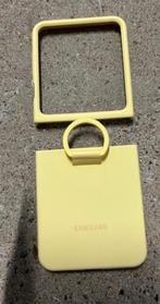 Samsung Galaxy Z fliphoesje Geel zonder doos, Telecommunicatie, Mobiele telefoons | Samsung, Overige kleuren, Verzenden, Nieuw