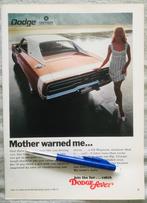 Advertentie Dodge Charger bruin, Auto's, Zo goed als nieuw, Verzenden