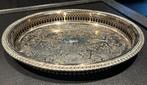 Verzilverde Keltum set dienbladen 29cm en 40cm, Ophalen of Verzenden