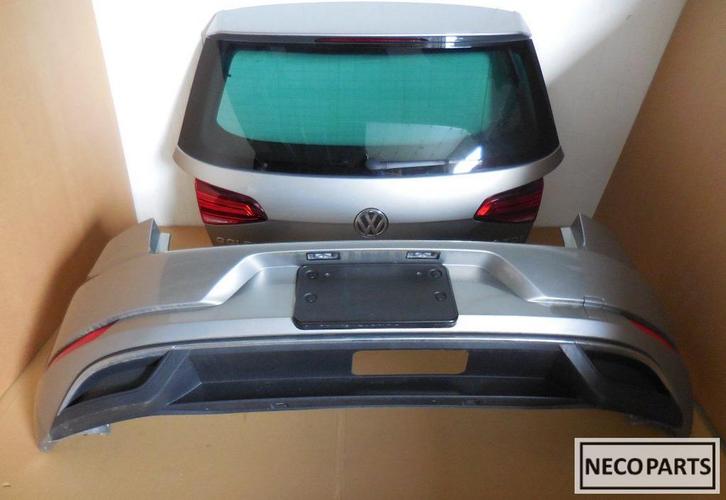 VW GOLF 7 FACELIFT ACHTERKLEP ACHTERBUMPER KLEP BUMPER LB7W!, Auto-onderdelen, Carrosserie en Plaatwerk, Spatbord, Volkswagen