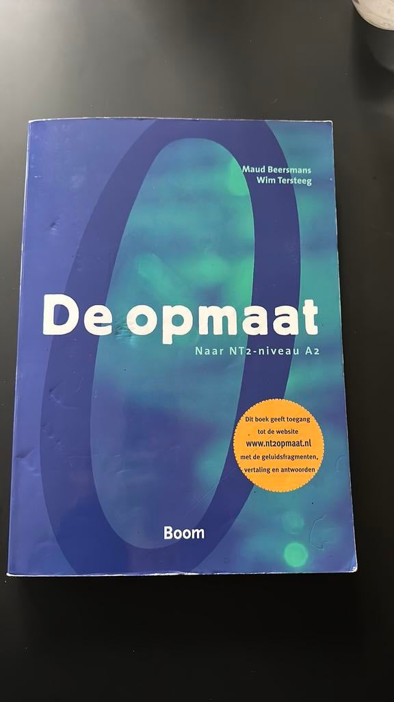 Maud Beersmans - De opmaat, Boeken, Schoolboeken, Gelezen, Nederlands, Overige niveaus, Ophalen of Verzenden