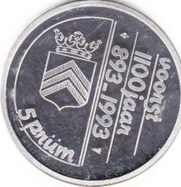 VOORST   1100 JAAR   893 - 1993 5 PRUM  beschikbaar voor biedingen