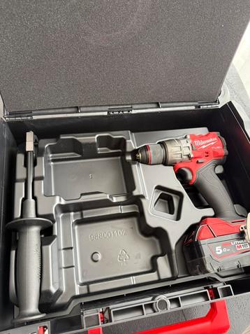 Milwaukee M18 FPD3 + M18 5ah accu beschikbaar voor biedingen