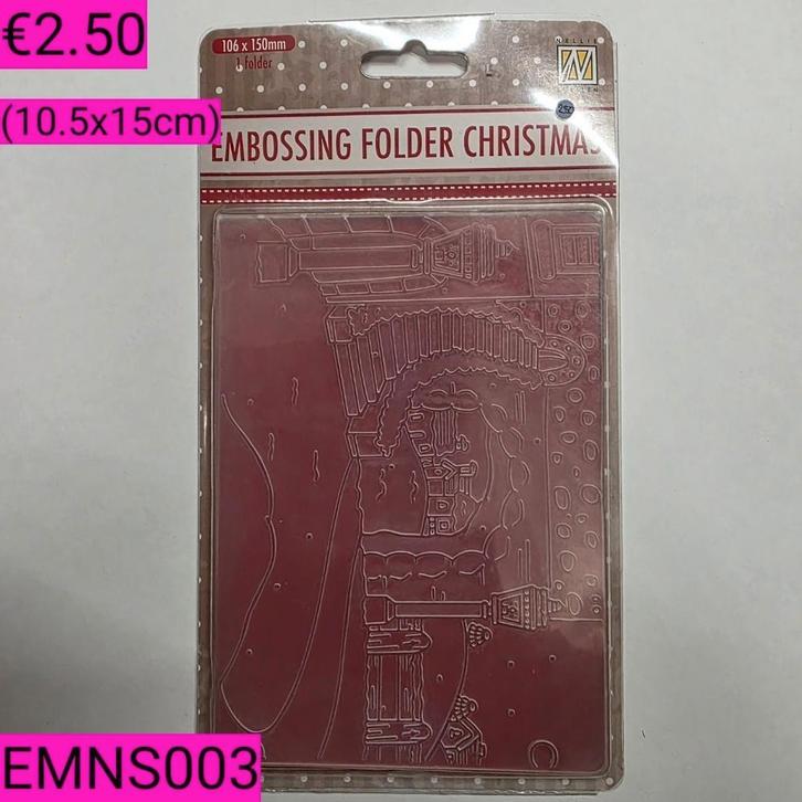 Embossingfolders Nellie Snellen, Hobby en Vrije tijd, Kaarten | Zelf maken, Zo goed als nieuw, Pons of Mal, Overige thema's, Ophalen of Verzenden