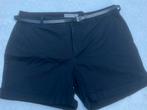 Zwarte korte broek met riempje maat XL, Kort, Vero Moda, Zwart, Maat 46/48 (XL) of groter