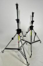 Manfrotto 087NW Windup statief voor het zware werk, Ophalen, Zo goed als nieuw, 175 cm of meer, Driepoot