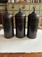 Vintage 1920s Blik Set – Coffee / Tea / Sugar., Antiek en Kunst, Ophalen of Verzenden
