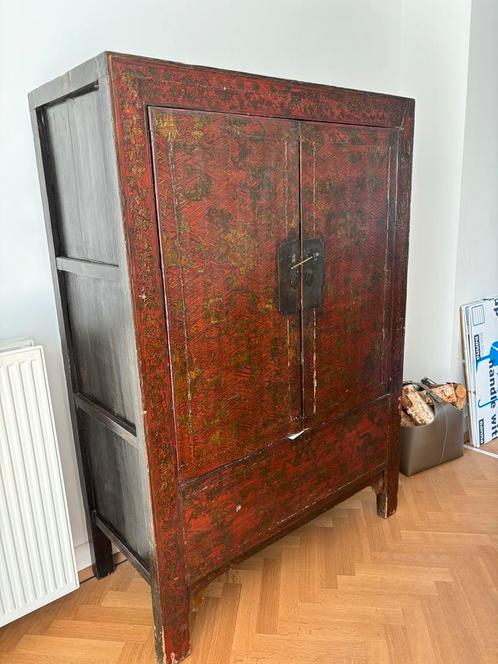 Chinese Bruidskast - Meubelstuk, Antiek en Kunst, Antiek | Meubels | Kasten, Ophalen