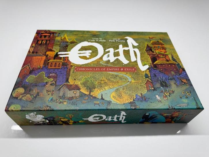 Oath Chronicles of Empire and Exile Boardgame / bordspel, Hobby en Vrije tijd, Gezelschapsspellen | Bordspellen, Zo goed als nieuw