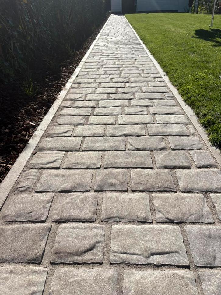 Lazise Kasseisteen Lineair - 90 stuks, Tuin en Terras, Tegels en Klinkers, Nieuw, Klinkers, Beton, Minder dan 5 m², Ophalen