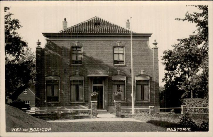 Hei en Boeicop - Pastorie, Verzamelen, Ansichtkaarten | Nederland, Gelopen, Zuid-Holland, Voor 1920, Ophalen of Verzenden