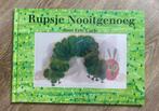 Rupsje nooit genoeg van Eric Carle, Boeken, Prentenboeken en Plaatjesalbums, Prentenboek, Ophalen of Verzenden, Zo goed als nieuw