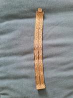 Goudkleurige armband, Ophalen of Verzenden, Gebruikt, Goud