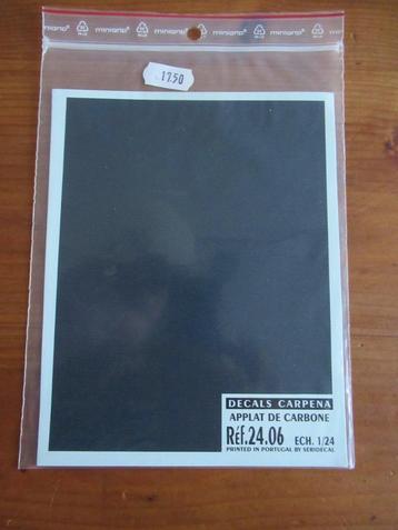 Carbon Fiber decal (Carpena 1/24) beschikbaar voor biedingen