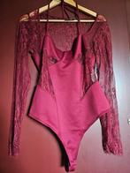Corset body met kant burgundy/Wijnrood NIEUW, Asos, Ophalen of Verzenden, Rood, Body of Korset