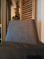 Grijze lampenkap rechthoekig, Ophalen of Verzenden, Zo goed als nieuw, Grijs, Rechthoekig