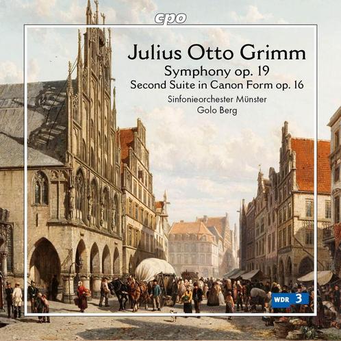 Julius Otto Grimm (1827-1903) Symfonie in d mineur, Op.19, Cd's en Dvd's, Cd's | Klassiek, Nieuw in verpakking, Romantiek, Verzenden