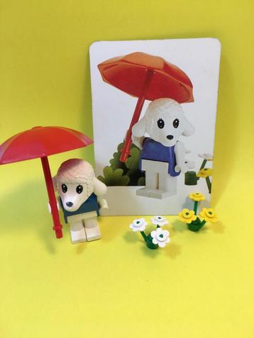 Lego Fabuland Bianca Lam met parasol en kaart beschikbaar voor biedingen