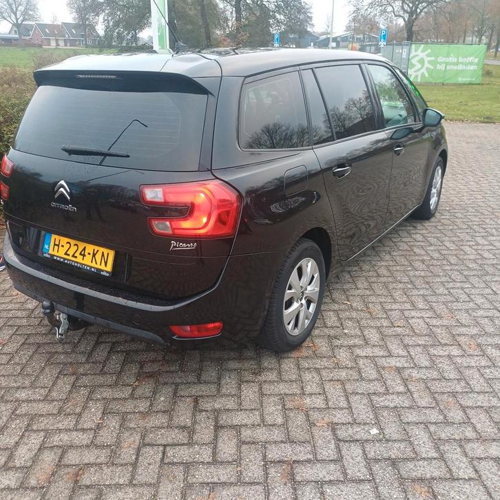 Citroën C4 (Grand) Picasso 1.6 VTI 2015 Zwart 7 persoons, Auto's, Citroën, Particulier, C4 (Grand) Picasso, Benzine, C, MPV, Handgeschakeld
