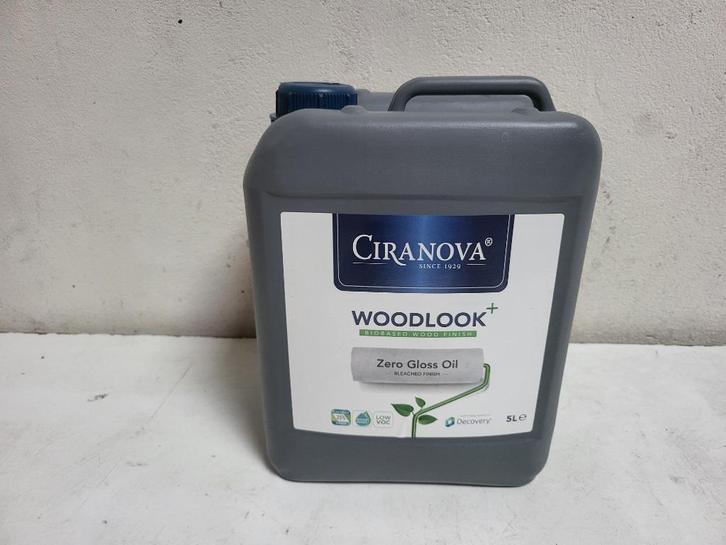 Ciranova woodlook+ Zero Gloss oil 5 liter, Doe-het-zelf en Verbouw, Verf, Beits en Lak, Nieuw, Beits, 5 tot 10 liter, Overige kleuren