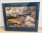 Litho van N.M. Peeters - KLM A-310, Ophalen of Verzenden, Zo goed als nieuw, Kaart, Foto of Prent