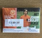 Johan Cruijff Vijfje / Unc in Coincard Eerste Dag uitgifte, Ophalen of Verzenden, Koningin Beatrix, Euro's