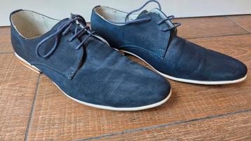 Blauwe Suede Nette Schoenen - Maat 40 beschikbaar voor biedingen