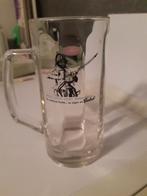 grolsch bier glas met opdruk uit grolle, Ophalen of Verzenden, Nieuw, Glas of Glazen, Grolsch