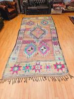 OPRUIMACTIE! Handgeknoopt Berber Tapijt. Prachtige kleuren!, Marokkaans, 200 cm of meer, Groen, Ophalen of Verzenden