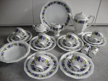 Rosenthal Classic Rose Maria pansy viooltjes servies beschikbaar voor biedingen