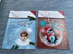 Haakpatroon engel en pinquin kerstbal, Ophalen of Verzenden, Zo goed als nieuw, Haken, Patroon of Boek