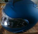 Shoei Neotec mat blue metalic, Ophalen of Verzenden, Tweedehands, Systeemhelm, Shoei