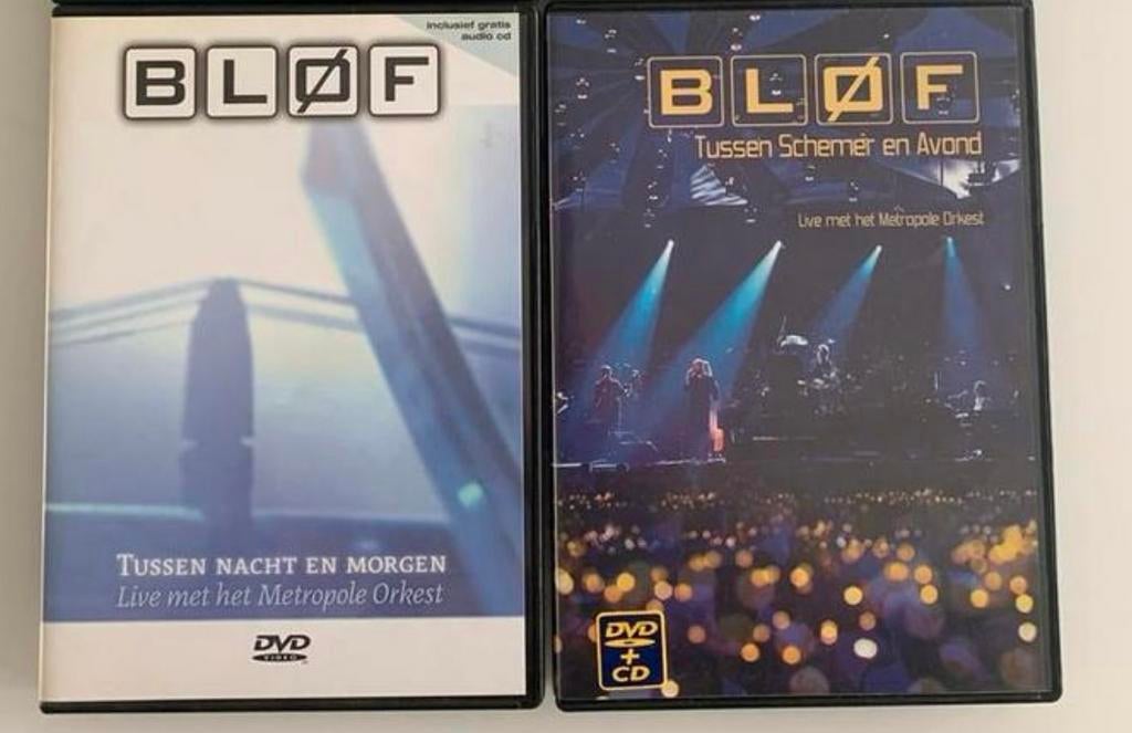 DVD’s van BLOF inclusief cd, Ophalen of Verzenden, Zo goed als nieuw, Levenslied of Smartlap