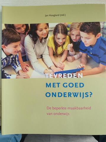 Tevreden met goed onderwijs? beschikbaar voor biedingen