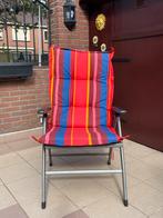 6x Royal garden(Kettler) verstelbare stoelen met kussens, Gebruikt, Metaal, Ophalen, Verstelbaar