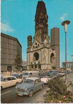 Duitsland, Berlijn met auto's, fiat 1100 , Opel Rekord A, Verzamelen, Ophalen of Verzenden, 1960 tot 1980, Gelopen, Duitsland