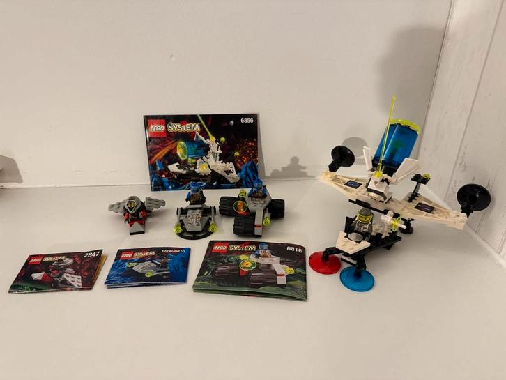 Lego System Sets 2847, 6816, 6818 & 6856 Compleet, Kinderen en Baby's, Speelgoed | Duplo en Lego, Zo goed als nieuw, Lego, Complete set