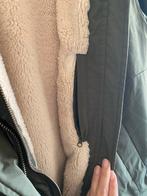 Groene winterjas met teddy voering, Ophalen of Verzenden, Zo goed als nieuw, Maat 38/40 (M), Groen