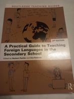 A Practical Guide to Teaching Foreign Languages, Boeken, Norbert Pachler, Ana Redondo, Zo goed als nieuw, Alpha, HBO