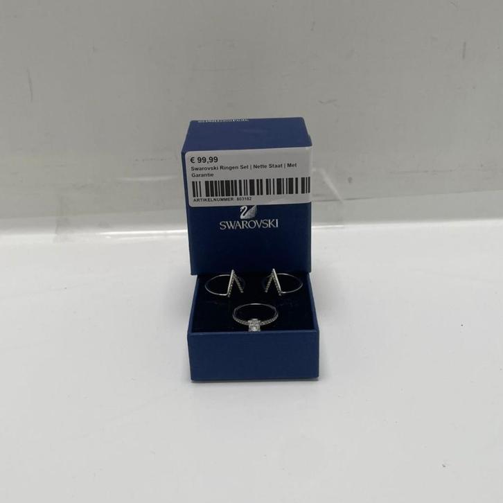 Swarovski Ringen Set | Nette Staat | Met Garantie, Sieraden, Tassen en Uiterlijk, Horloges | Kinderen, Zo goed als nieuw