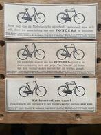 Fongers fietsen, origineel 1917, Ophalen of Verzenden, Gebruikt, Overige typen